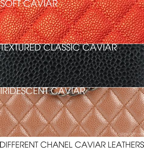 chanel shiny caviar vs matte caviar|A Guide to Different Types of Chanel Leather .